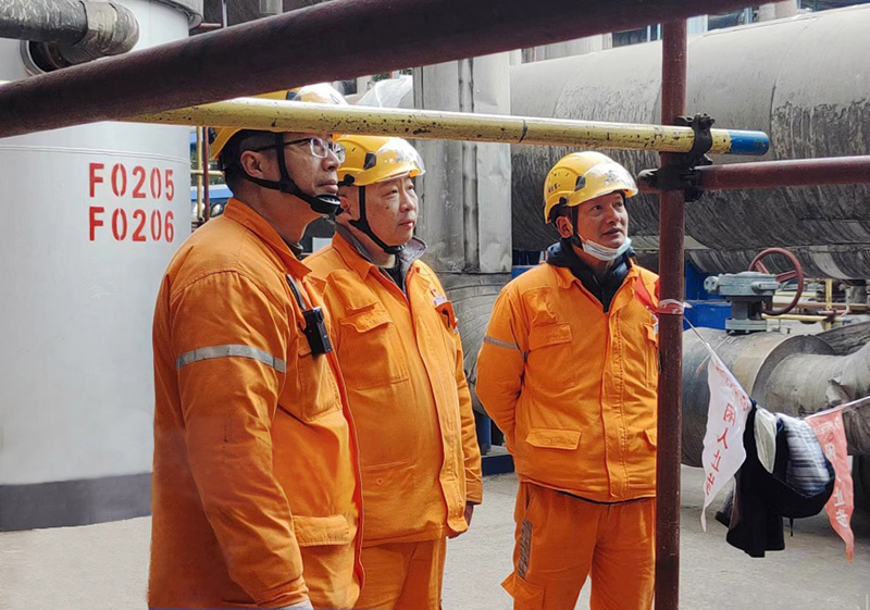 弘旭公司開(kāi)展春節(jié)前安全生產(chǎn)檢查(圖1) 弘旭公司開(kāi)展春節(jié)前安全生產(chǎn)檢查(圖1)