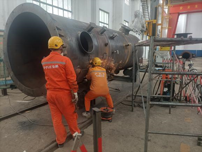 弘旭公司順利完成吸收塔分離器制造任務(圖1) 弘旭公司順利完成吸收塔分離器制造任務(圖1)