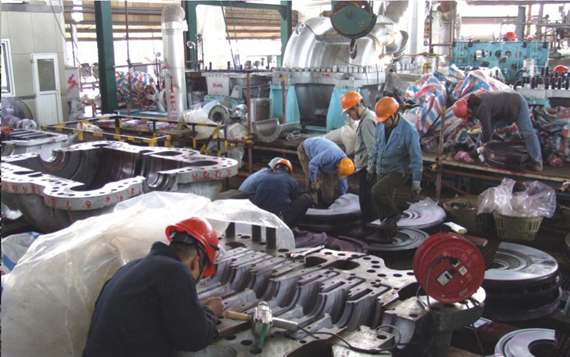 大型壓縮機(jī)組檢修(圖4) 大型壓縮機(jī)組檢修(圖4)