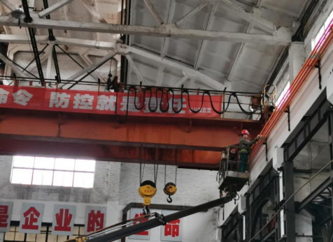 弘旭公司對特種設(shè)備進(jìn)行安全隱患整改