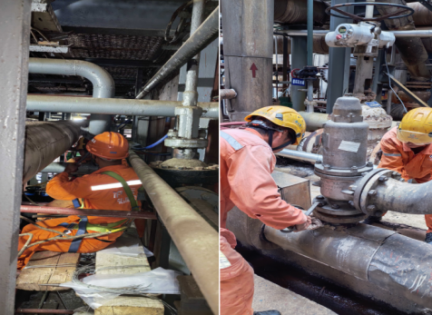 爭分奪秒搶進度  顧全大局做先鋒——記設備制造安裝工程處安全閥作業組